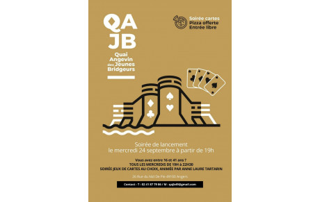 Changement d'adresse pour le QAJB !